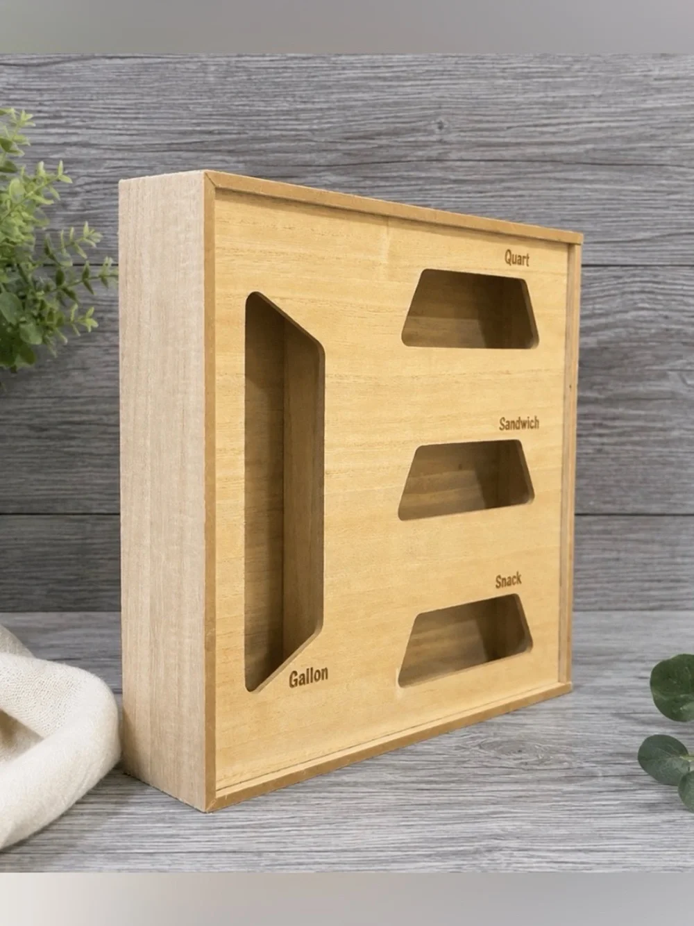 Brand New Modern Wooden Kitchen Organizer Set | Wall Mount or Drawer Storage